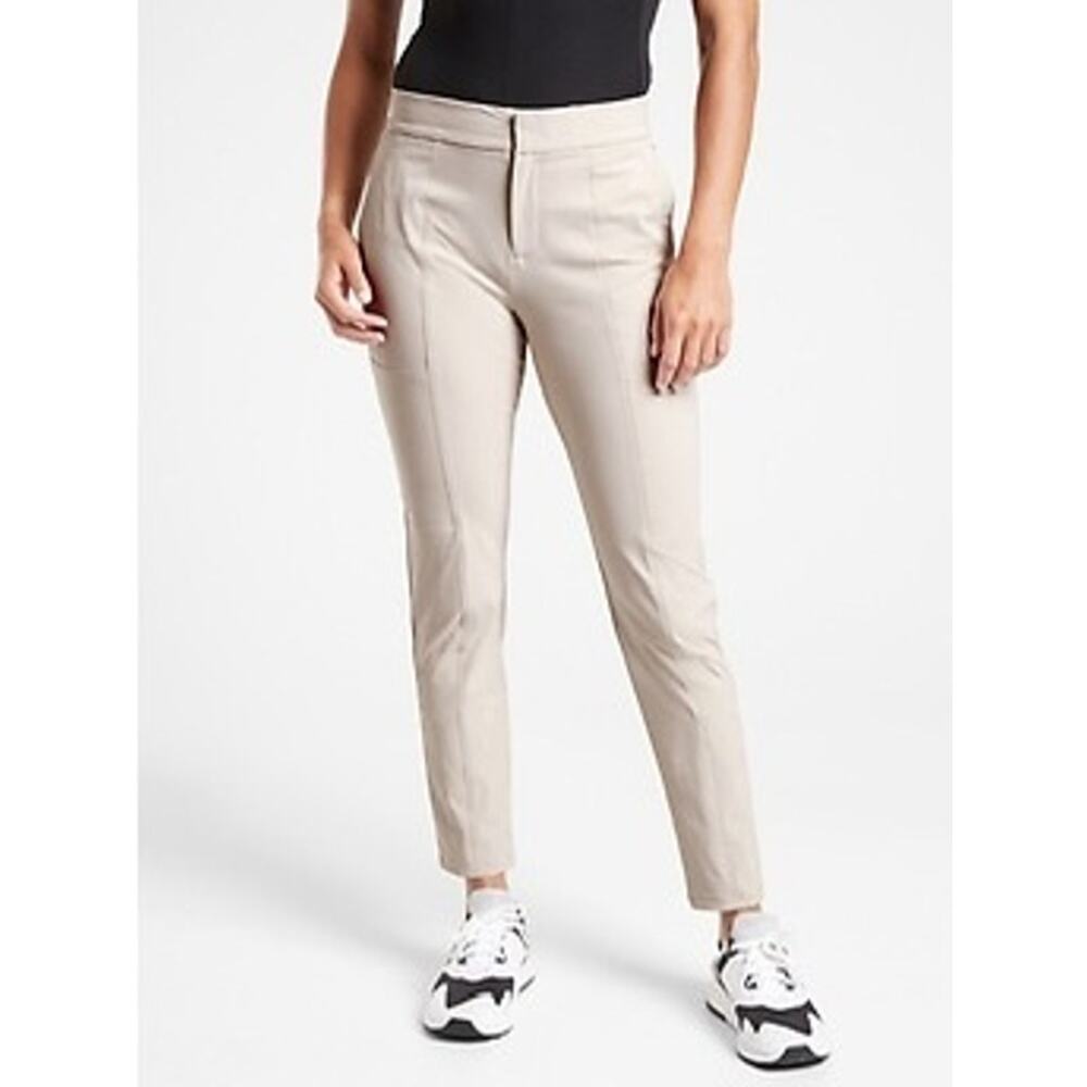 Athleta Tan Wander Stash Skinny Pant EUC, Size 8